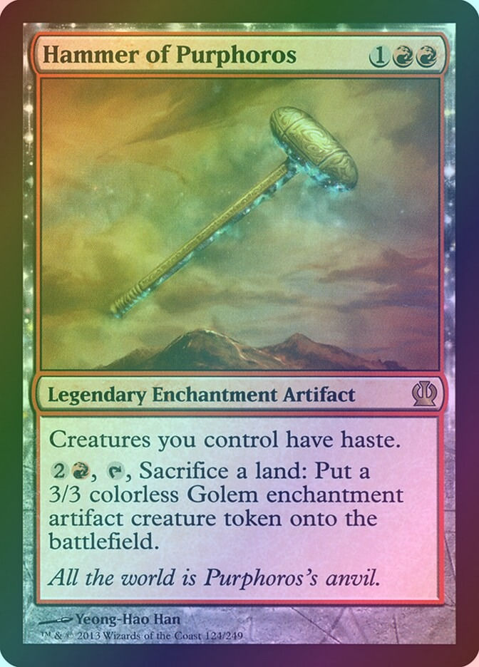 Hammer of Purphoros (THS) (124) / Foil