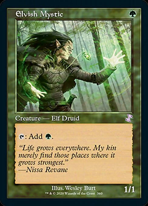 Elvish Mystic (TSR) (Timeshifted)