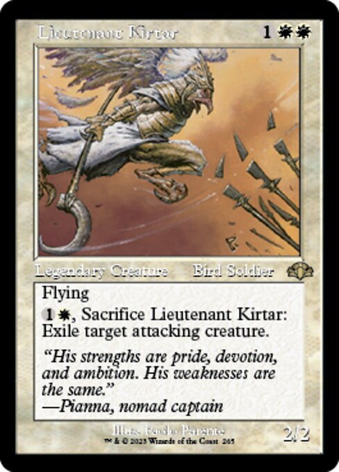 Lieutenant Kirtar (DMR) / Showcase