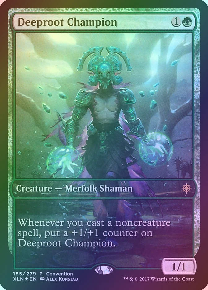 Deeproot Champion (PXLN) (185) / Foil