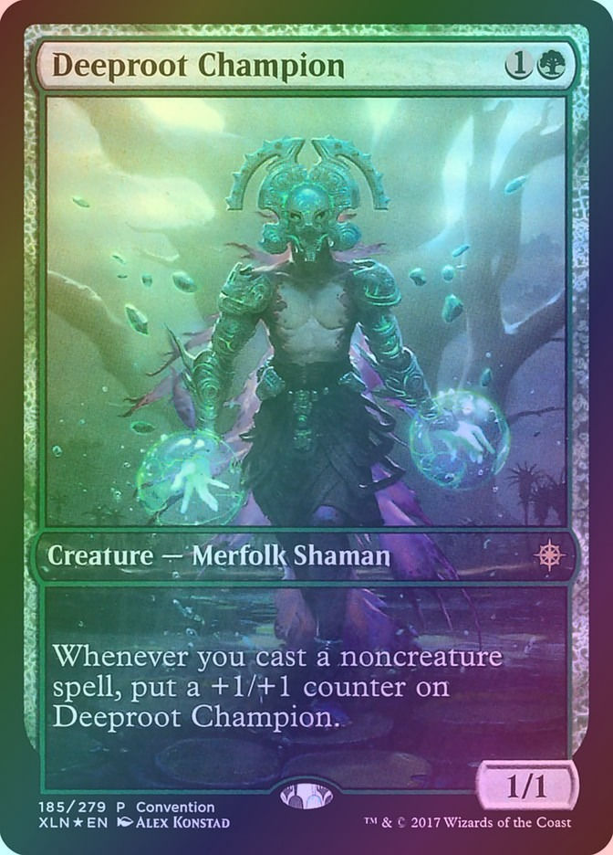 Deeproot Champion (PXLN) (185) / Foil