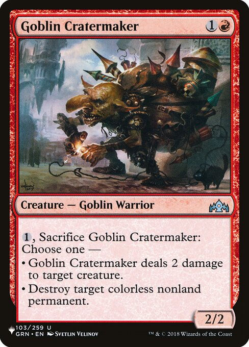 Goblin Cratermaker (PLST) (GRN-103)