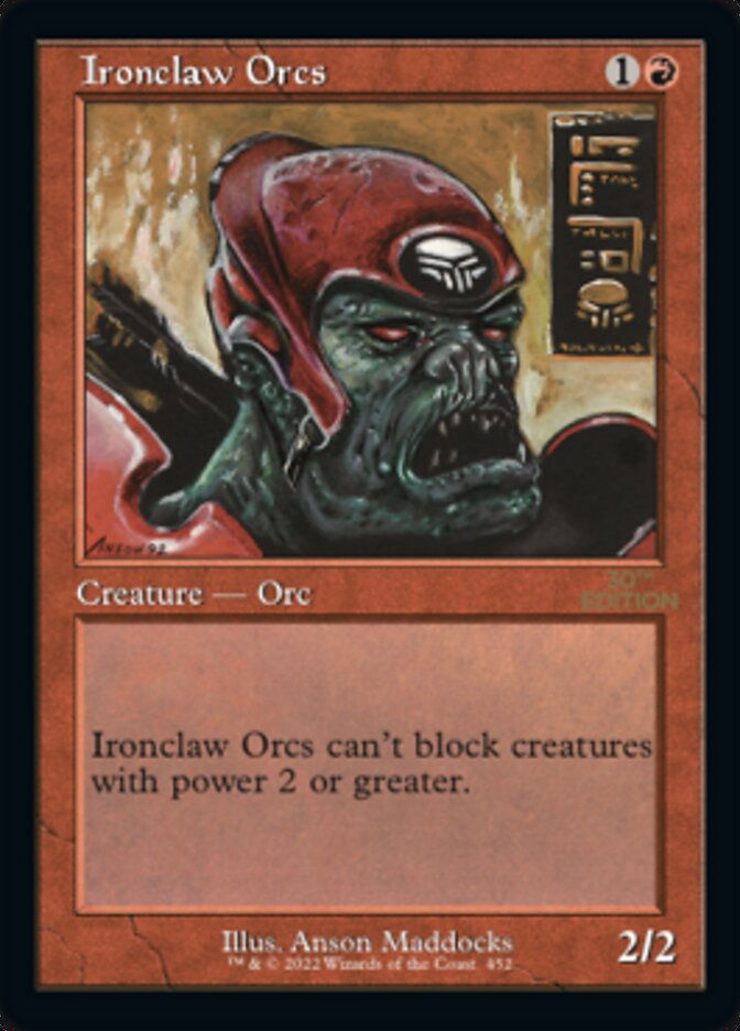 Ironclaw Orcs (30a) / Retro Frame
