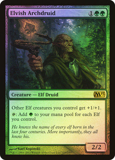 Elvish Archdruid (M13) / Foil