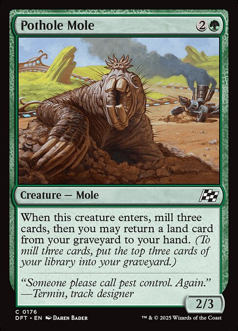 Pothole Mole (DFT) (176)