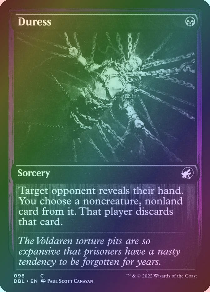 Duress (DBL) (98) / Foil