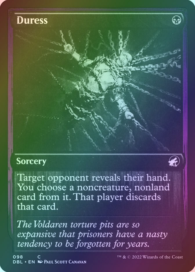 Duress (DBL) (98) / Foil