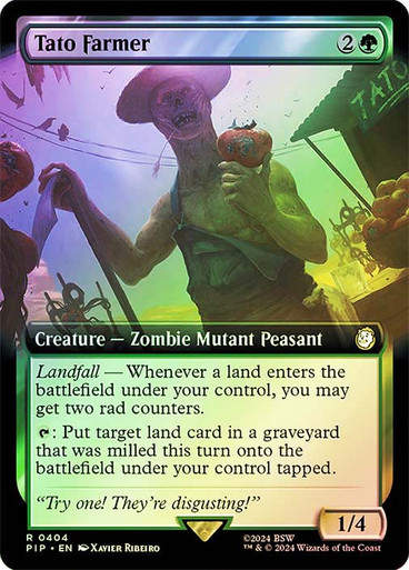 Tato Farmer (pip) (404) / Extended Art Foil