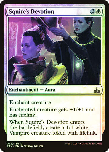 Squire's Devotion (RIX) (25) / Foil