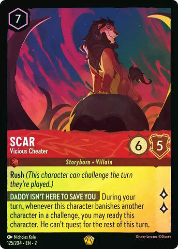 Scar - Vicious Cheater (LOR_ROF) / Foil