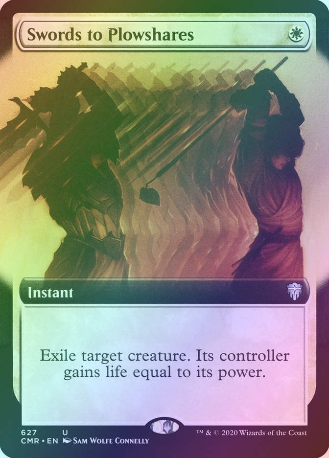 Swords to Plowshares (CMR) (627) / Extended Art / Foil