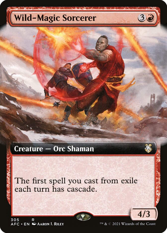 Wild-Magic Sorcerer (AFC) (305) / Extended Art