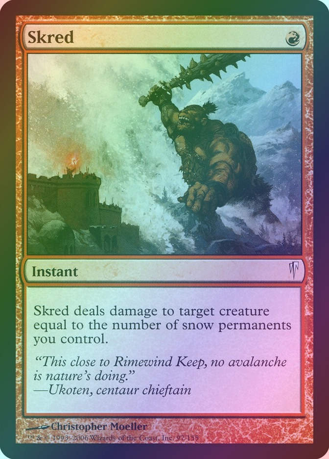 Skred (CSP) (97) / Foil