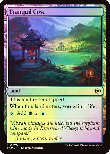 Tranquil Cove (TDM) (270) / Foil