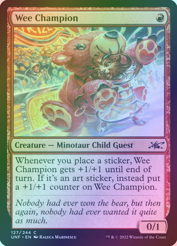 Wee Champion (UNF) (127) / Foil