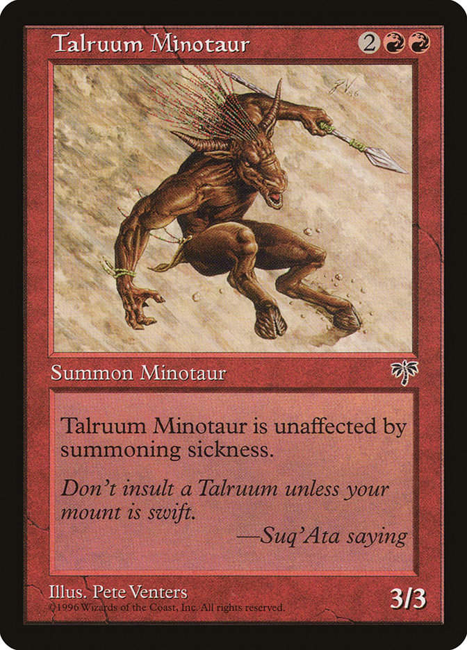 Talruum Minotaur (MIR) (196)