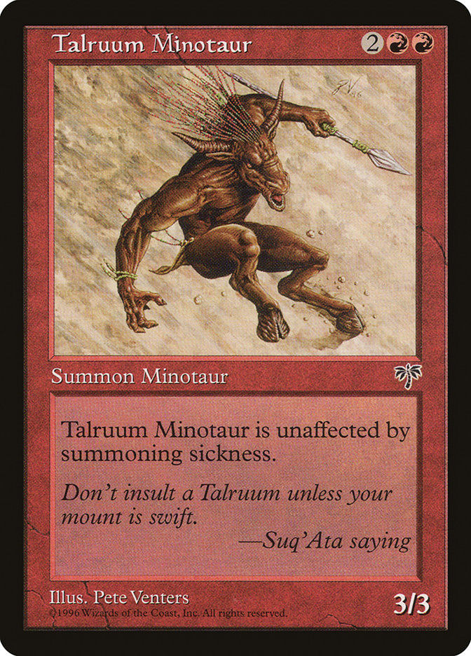 Talruum Minotaur (MIR) (196)