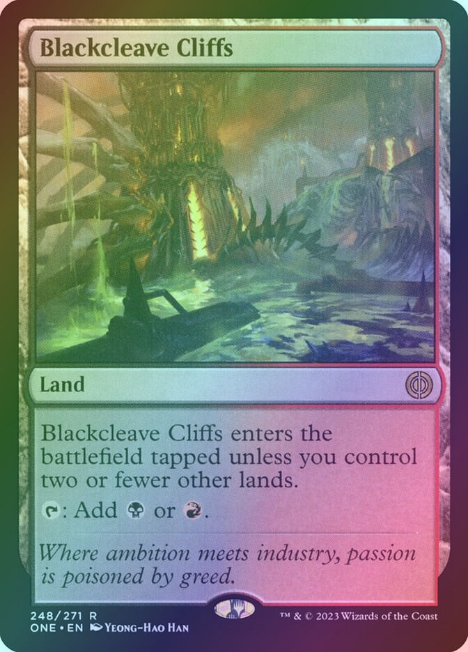 Blackcleave Cliffs (ONE) (248) / Foil