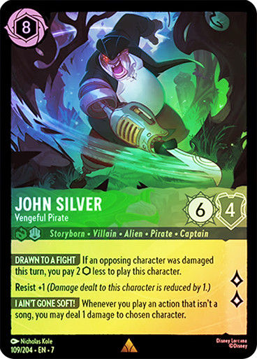John Silver - Vengeful Pirate (LOR_ARC) / Foil