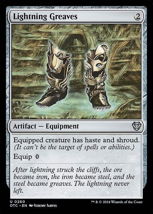 Lightning Greaves (otc) (260)