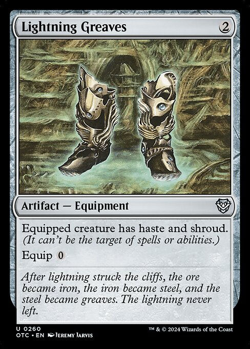 Lightning Greaves (otc) (260)