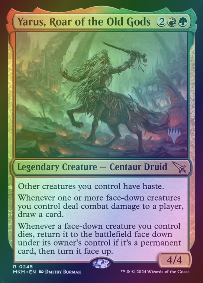 Yarus, Roar of the Old Gods (PMKM) (245p) / Foil