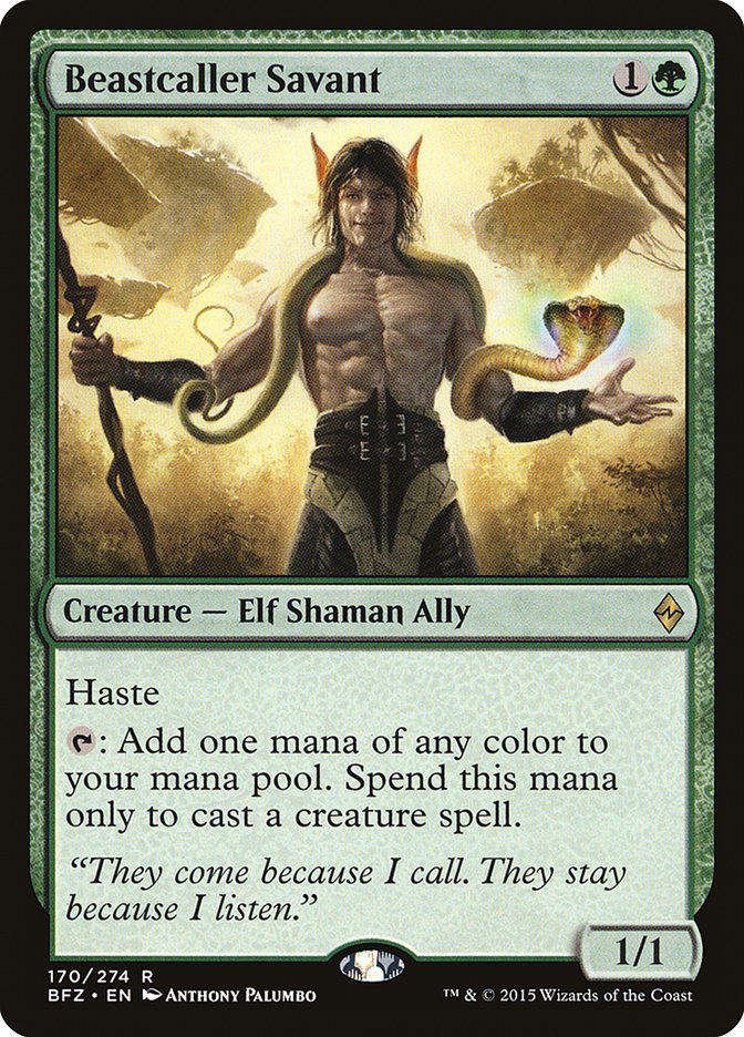 Beastcaller Savant (BFZ) (170)