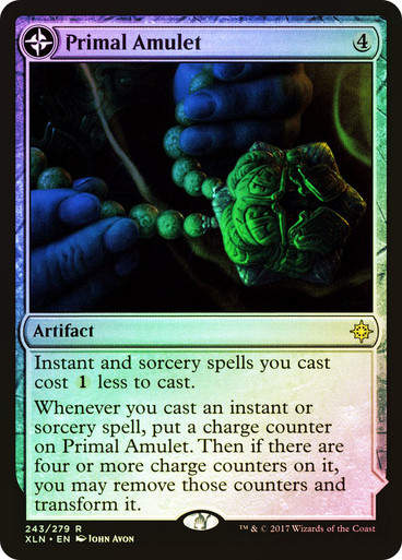 Primal Amulet // Primal Wellspring (XLN) (243) / Foil
