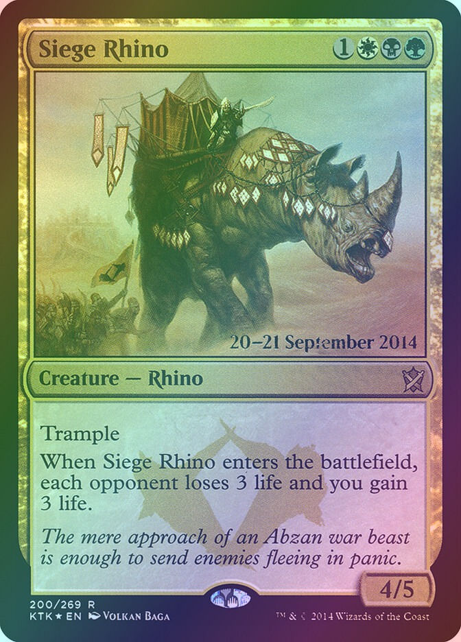 Siege Rhino (PKTK) (200s) / Foil