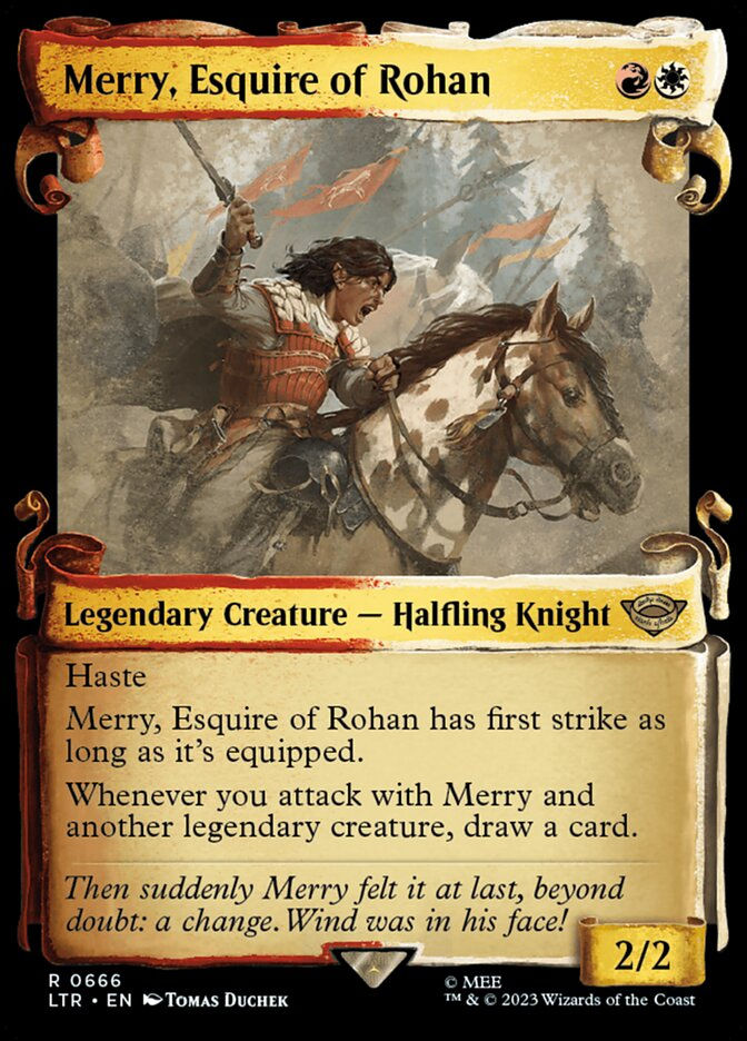 Merry, Esquire of Rohan (LTR) (666) / Showcase