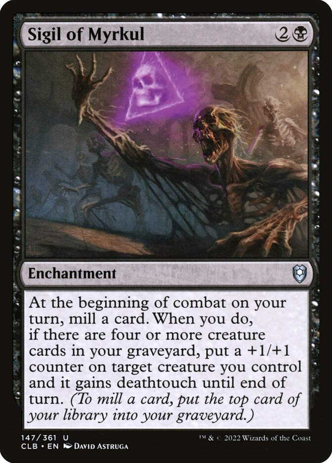 Sigil of Myrkul (CLB) (147)