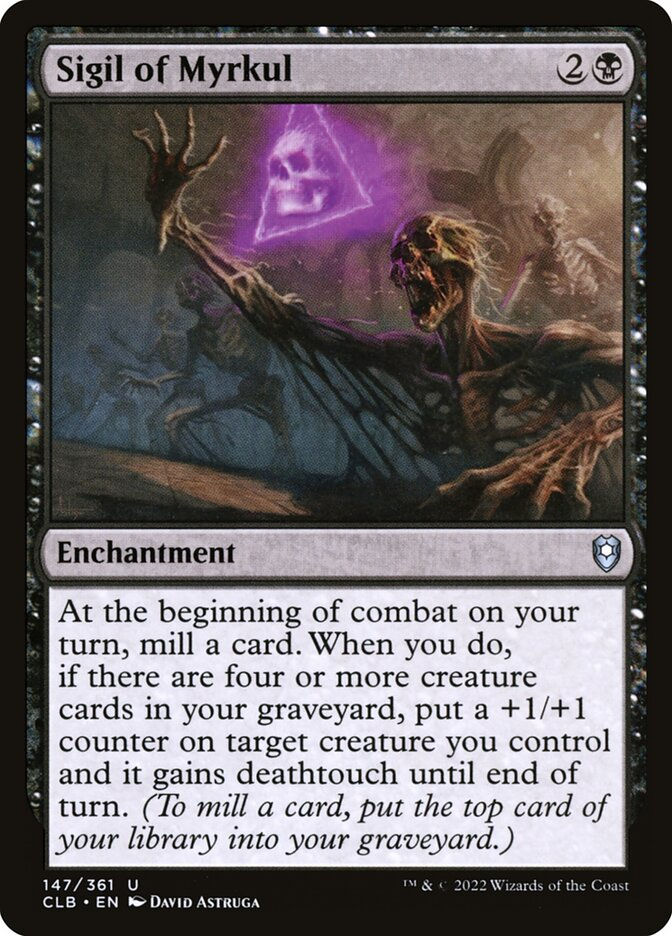 Sigil of Myrkul (CLB) (147)