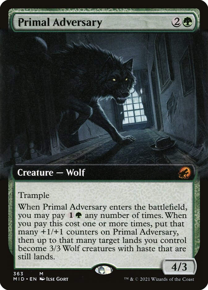 Primal Adversary (MID) (363) / Extended Art