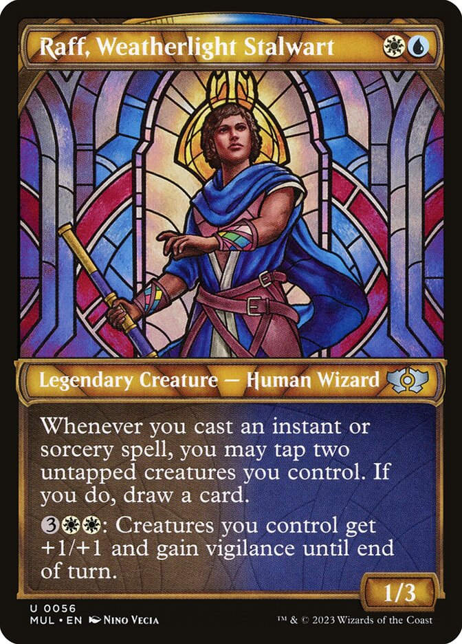 Raff, Weatherlight Stalwart (MUL) (56) / Showcase