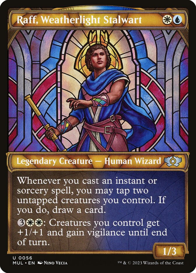 Raff, Weatherlight Stalwart (MUL) (56) / Showcase