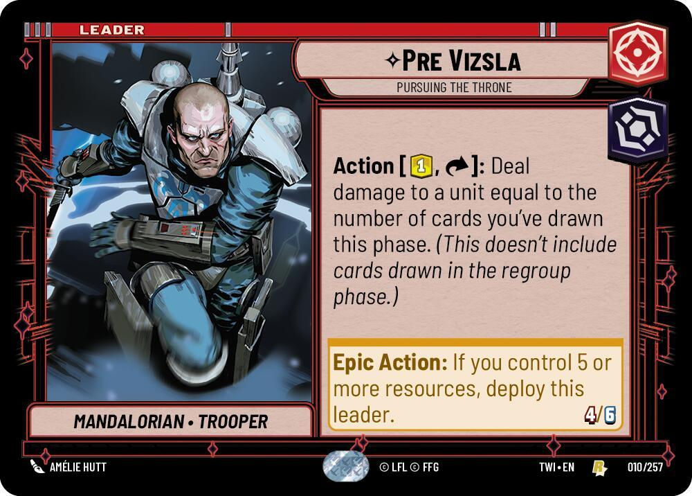 Pre Vizsla - Pursuing the Throne (TWI) (010/257)