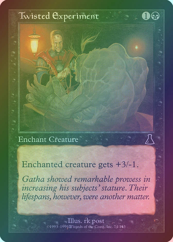 Twisted Experiment (UDS) (74) / Foil