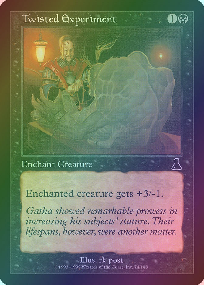 Twisted Experiment (UDS) (74) / Foil