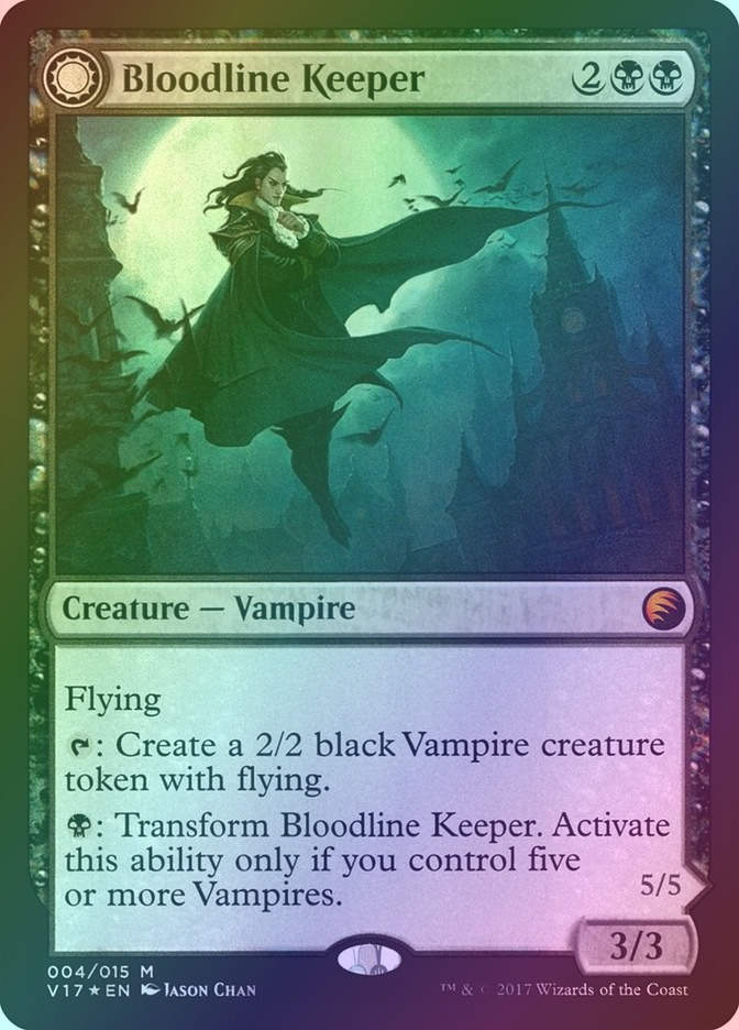 Bloodline Keeper // Lord of Lineage (V17) (4) / Foil