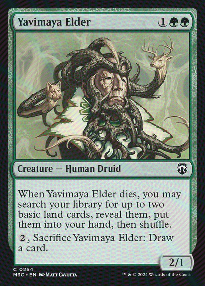 Yavimaya Elder (M3C) (254) / Ripple Foil