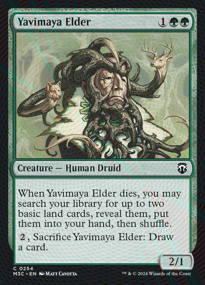 Yavimaya Elder (M3C) (254) / Ripple Foil
