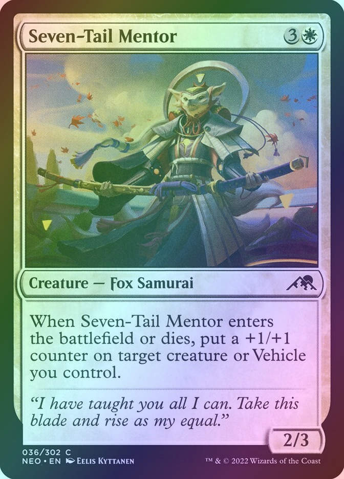 Seven-Tail Mentor (NEO) (36) / Foil