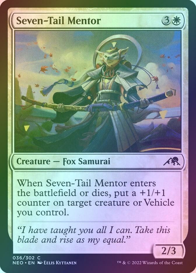 Seven-Tail Mentor (NEO) (36) / Foil