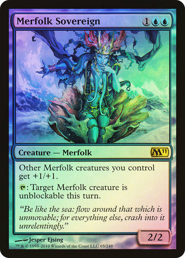 Merfolk Sovereign (M11) / Foil