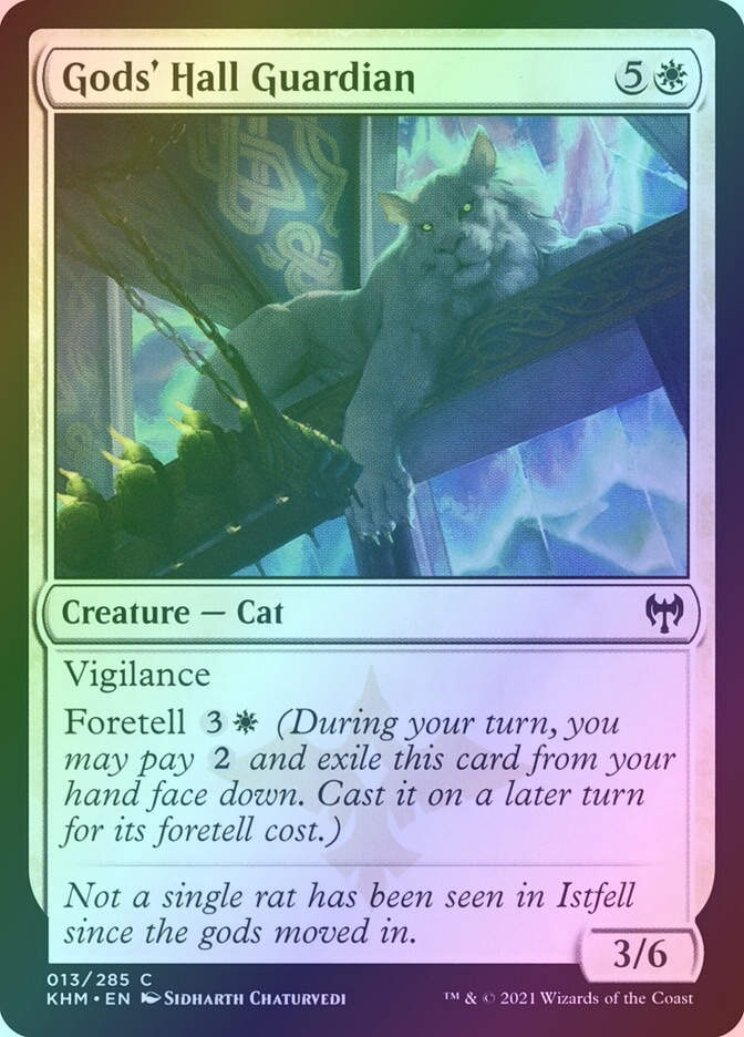 Gods' Hall Guardian (KHM) (13) / Foil