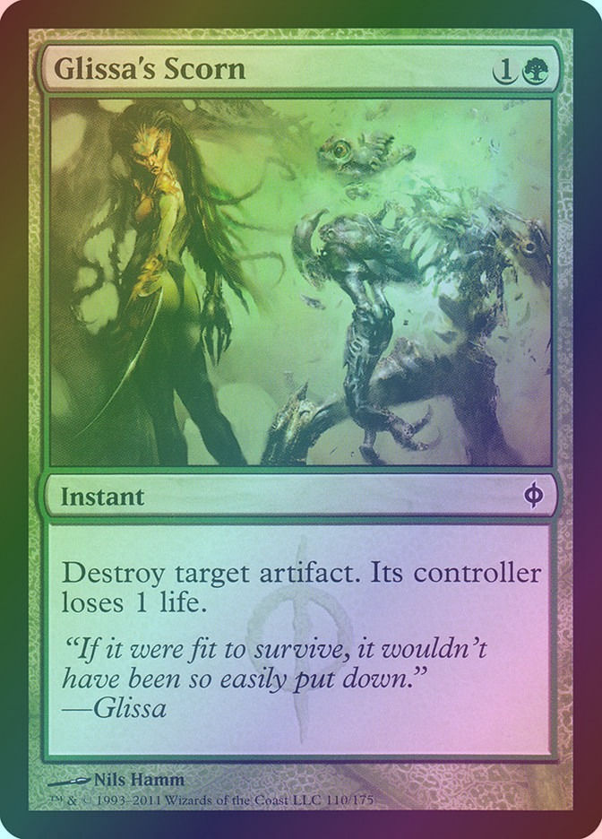 Glissa's Scorn (NPH) (110) / Foil