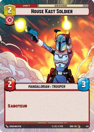 House Kast Soldier (Hyperspace) (SHD_#431)