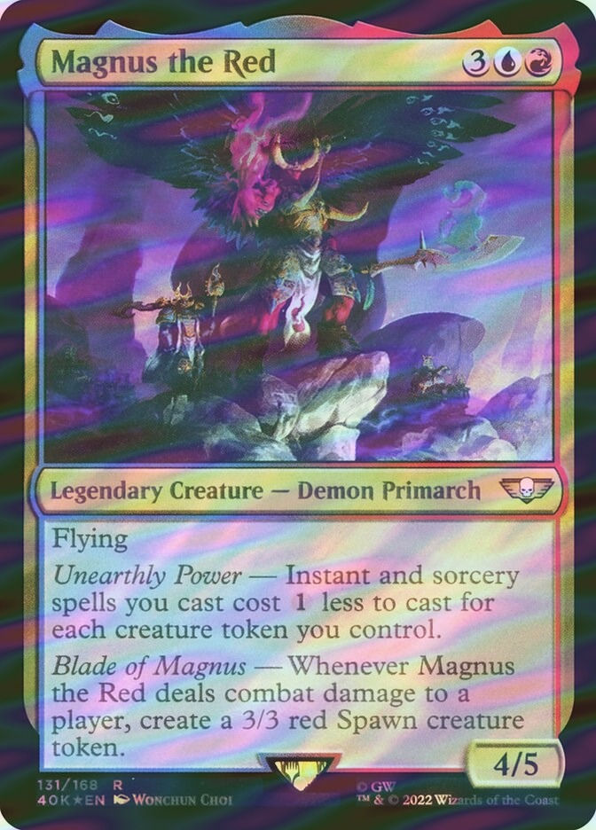 Magnus the Red (40K) (131★) / Surge Foil