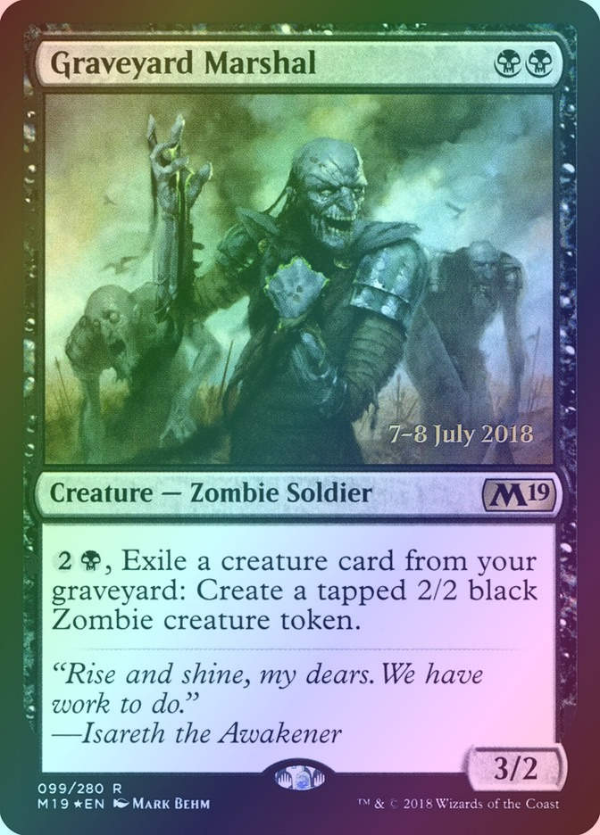 Graveyard Marshal (PM19) (99s) / Foil