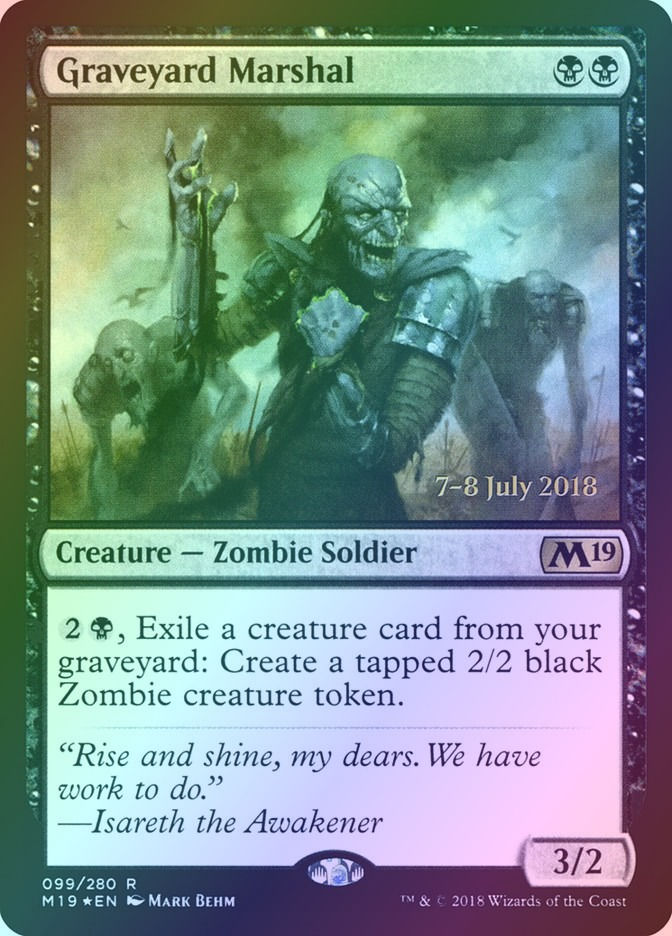 Graveyard Marshal (PM19) (99s) / Foil
